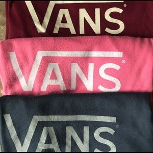 2 Vans T-shirt’s